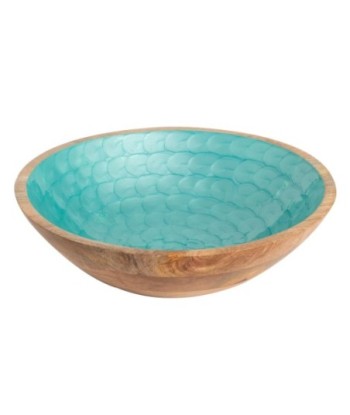 Cuenco de Madera Grande para Decoración y Almacenamiento, Diseño Único, Ideal para Cocina, Sala y Oficina