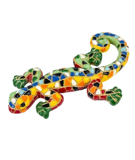 Figura de Lagarto Decorativa Pop Art - Escultura Resina Multicolor para Hogar, Oficina, Regalo Original