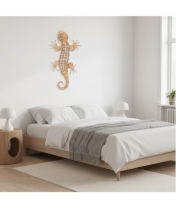 Adorno de Pared Lagarto Decorativo Artesanal para Hogar, Diseño Natural, Decoración Original para Interiores