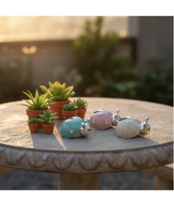 Miniatura de Mariquita Decorativa Clásica para Hogar, Figura de Resina, Adorno Multicolor, Ideal para Regalo