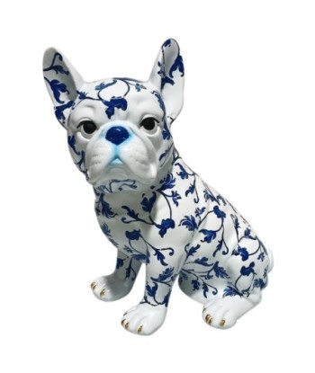Figura Decorativa Bulldog Negro Resina, Arte Moderno Pop Art, Ideal para Decoración de Hogar y Oficina, Regalo