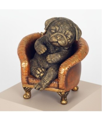 Figura Decorativa Bulldog Realista para Hogar y Oficina - Escultura de Perro Bulldog - Regalo Ideal para Amantes