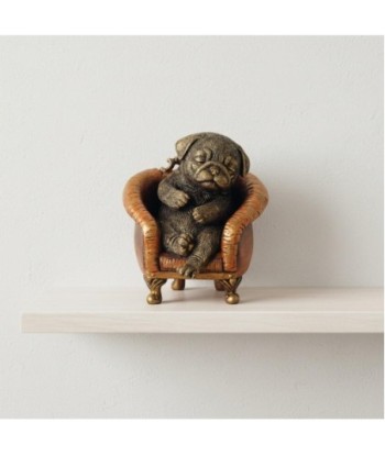 Figura Decorativa Bulldog Realista para Hogar y Oficina - Escultura de Perro Bulldog - Regalo Ideal para Amantes