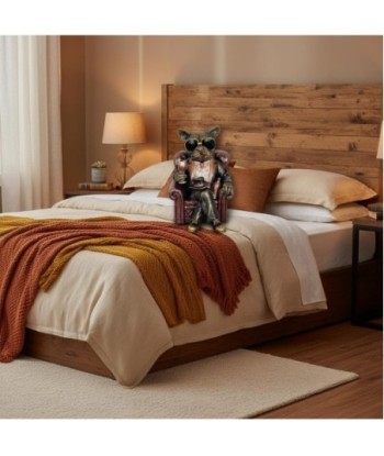 Figura Decorativa Bulldog Resina Realista para Hogar y Oficina, Estatua de Perro Contemporánea, Ideal para Regalo