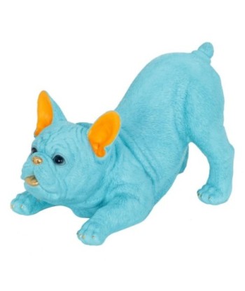 Figura Decorativa Bulldog de Resina Diseño Pop Art para Hogar y Oficina, Regalo Original para Amantes de Perros
