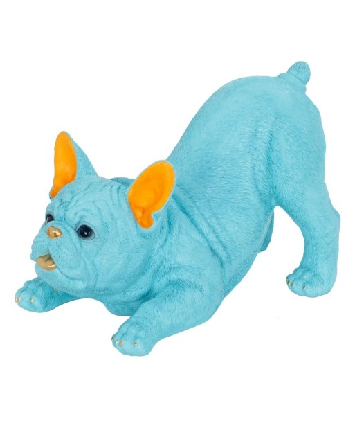 Figura Decorativa Bulldog de Resina Diseño Pop Art para Hogar y Oficina, Regalo Original para Amantes de Perros
