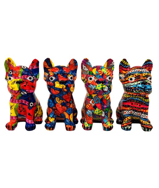 Figura Decorativa de Perro Pop Art, Escultura Moderna, Decoración de Hogar, Regalo Original, Diseño Exclusivo