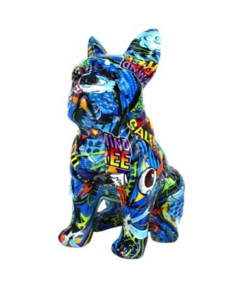 Figura Decorativa de Perro Bulldog en Estilo Pop Art, Escultura Moderna para Hogar y Oficina, Regalo Original