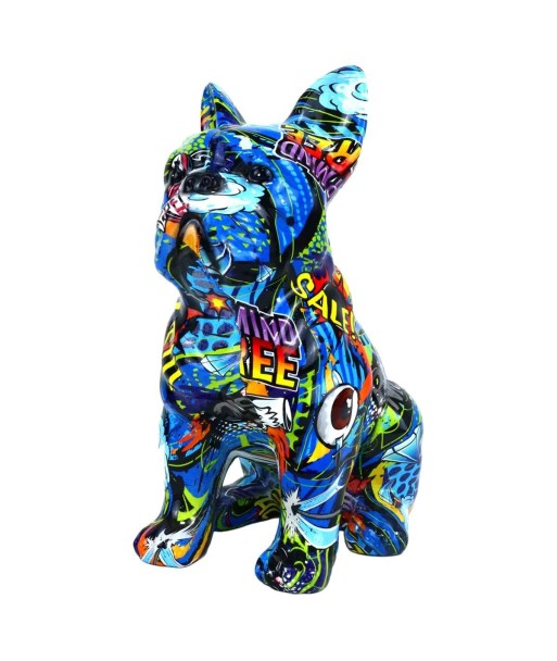 Figura Decorativa de Perro Bulldog en Estilo Pop Art, Escultura Moderna para Hogar y Oficina, Regalo Original