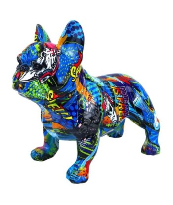 Figura Decorativa Bulldog Estilo Pop Art para Hogar y Oficina - Ideal para Regalos, Decoración Moderna y Coleccionistas