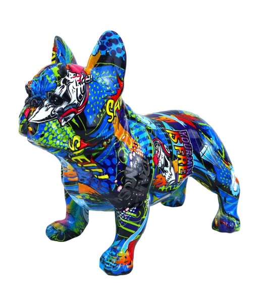 Figura Decorativa Bulldog Estilo Pop Art para Hogar y Oficina - Ideal para Regalos, Decoración Moderna y Coleccionistas