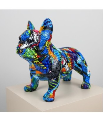 Figura Decorativa Bulldog Estilo Pop Art para Hogar y Oficina - Ideal para Regalos, Decoración Moderna y Coleccionistas