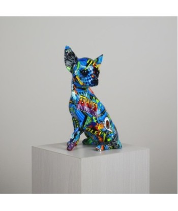 Figura Decorativa de Perro Estilo Pop Art, Ideal para Hogar, Oficina, Regalo Original, Decoración Moderna, Detalle