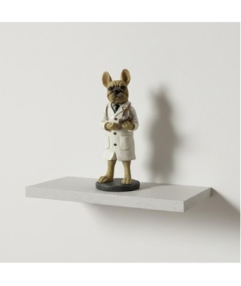 Figura Decorativa Bulldog Médico de Resina, Decoración Moderna para Hogar, Regalo Original para Amantes de Perros