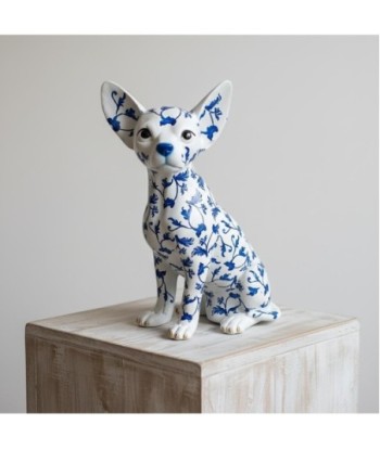 Figura Decorativa Perro Chihuahua Pop Art para Hogar y Oficina, Diseño Moderno, Ideal para Regalo, Decoración