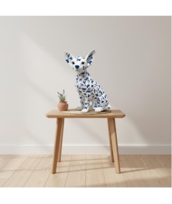 Figura Decorativa Perro Chihuahua Pop Art para Hogar y Oficina, Diseño Moderno, Ideal para Regalo, Decoración