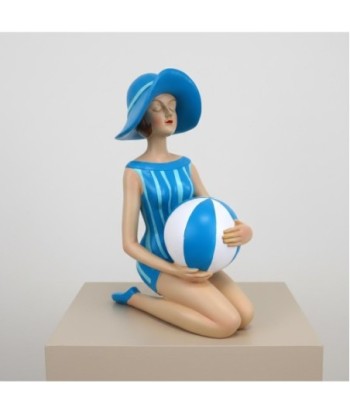 Figura Decorativa Marinera Bañista Azul - Perfecta para Decoración Náutica del Hogar, Oficina o Regalo Original Figura Decorativa Marinera Bañista Azul - Perfecta para Decoración Náutica del Hogar, Oficina o Regalo Original