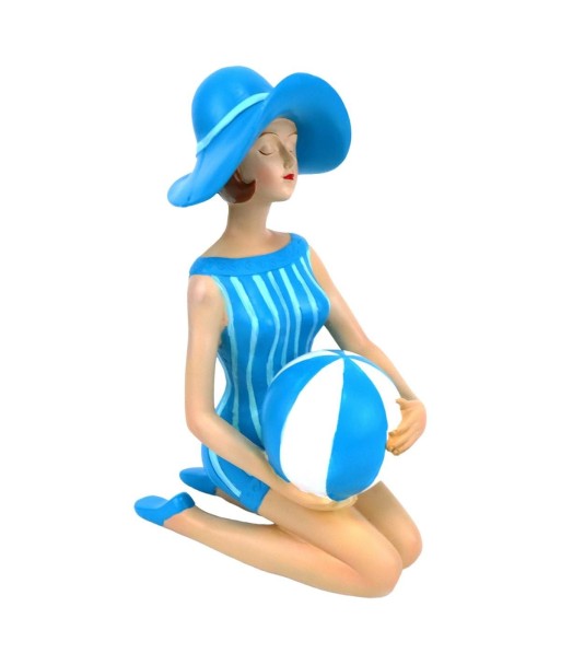 Figura Decorativa de Resina Marinera BaÐista, Estilo Náutico, Decoración para Hogar, Regalo Original, Detalle Figura Decorativa de Resina Marinera BaÐista, Estilo Náutico, Decoración para Hogar, Regalo Original, Detalle