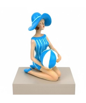 Figura Decorativa de Resina Marinera BaÐista, Estilo Náutico, Decoración para Hogar, Regalo Original, Detalle Figura Decorativa de Resina Marinera BaÐista, Estilo Náutico, Decoración para Hogar, Regalo Original, Detalle