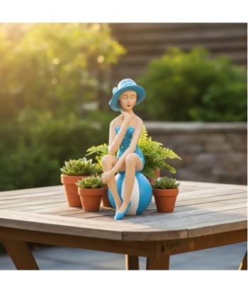 Figura Decorativa Marinera BaÐista para Hogar, Ideal para Regalo, Estatuilla Náutica, Accesorio Decoración Interior Figura Decorativa Marinera BaÐista para Hogar, Ideal para Regalo, Estatuilla Náutica, Accesorio Decoración Interior