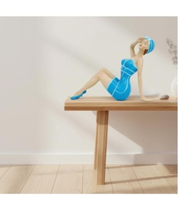 Figura Decorativa Marinera Resina Azul - Decoración Náutica para Hogar, Oficina o Regalo Original Figura Decorativa Marinera Resina Azul - Decoración Náutica para Hogar, Oficina o Regalo Original