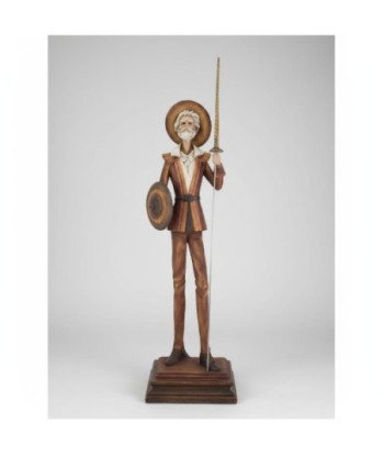 Figura de Don Quijote en Resina - Decoración Clásica de Coleccionista - Ideal para Salón u Oficina - Regalo Único