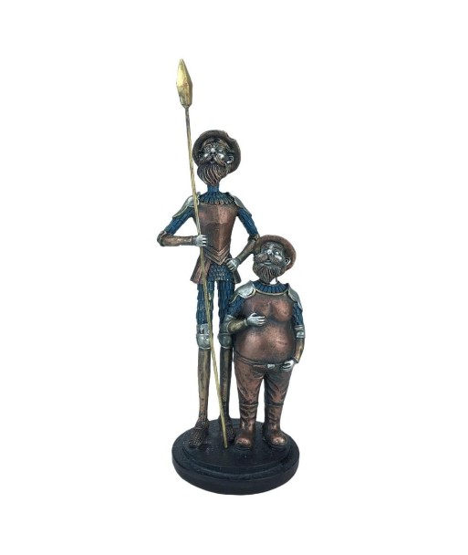 Figura de Don Quijote y Sancho Panza en Resina - Decoración Clásica - Regalo Ideal para Amantes de la Literatura