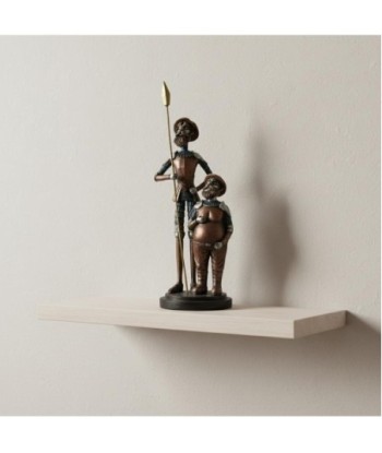 Figura de Don Quijote y Sancho Panza en Resina - Decoración Clásica - Regalo Ideal para Amantes de la Literatura