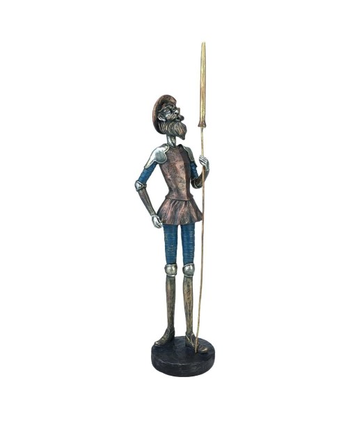 Figura Don Quijote Clásica de Resina - Adorno Decorativo para Hogar y Oficina - Regalo Ideal para Amantes de