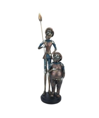 Figura Clásica Don Quijote y Sancho Panza en Resina, Decoración Hogar, Regalo Perfecto, Arte Español