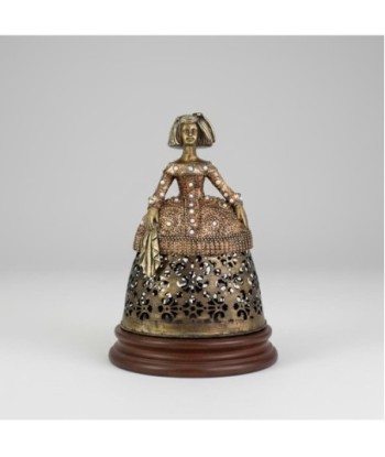 Figura Decorativa Menina Clásica de Resina - Arte Escultura Decoración Hogar - Regalo Elegante Estilo Barroco