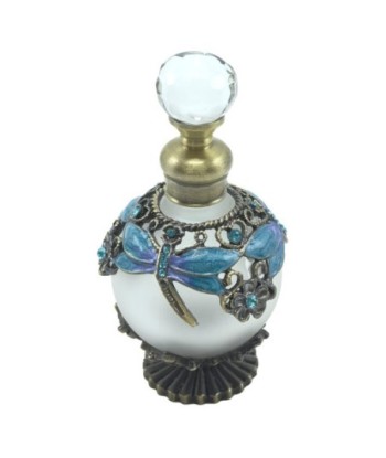 Botella de Perfume Elegante de Cristal y Metal, Diseño Moderno para Regalo Perfecto, 105g, Ideal para Mujeres