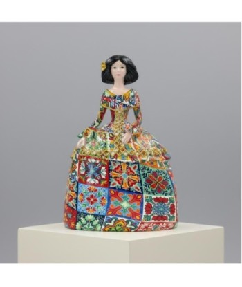 Figura Decorativa Menina Pop Art, Escultura Moderna de Resina, Arte Multicolor para Hogar y Oficina, Regalo Original