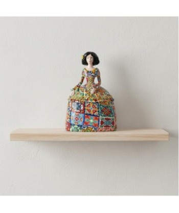 Figura Decorativa Menina Pop Art, Escultura Moderna de Resina, Arte Multicolor para Hogar y Oficina, Regalo Original