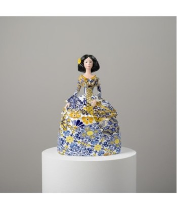 Figura Decorativa Menina Pop Art, Escultura Moderna de Resina, Arte Multicolor para Hogar y Oficina, Regalo Original