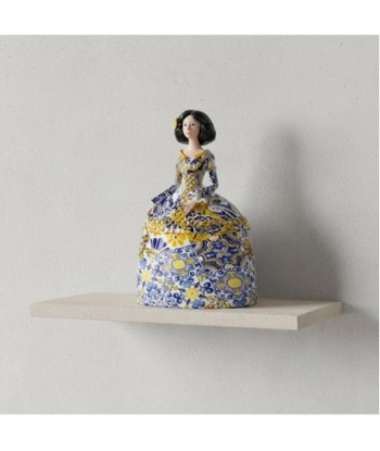 Figura Decorativa Menina Pop Art, Escultura Moderna de Resina, Arte Multicolor para Hogar y Oficina, Regalo Original