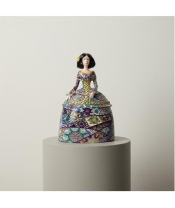 Figura Decorativa Menina Pop Art, Escultura Moderna de Resina, Arte Multicolor para Hogar y Oficina, Regalo Original