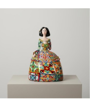 Figura Decorativa Menina Estilo Pop Art - Escultura Moderna de Resina para Hogar y Oficina - Diseño Multicolor