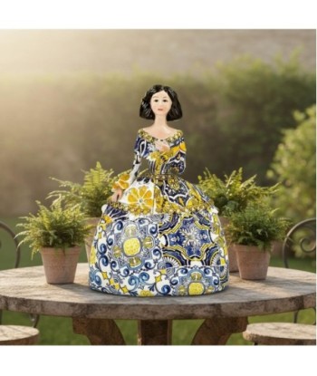 Figura Decorativa Menina Estilo Pop Art - Escultura Moderna de Resina para Hogar y Oficina - Diseño Multicolor