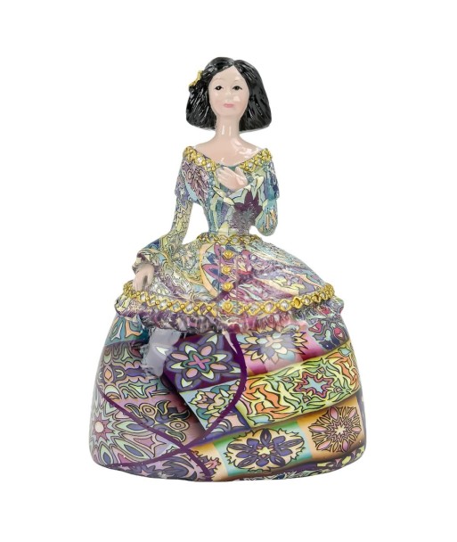 Figura Decorativa Menina Estilo Pop Art - Escultura Moderna de Resina para Hogar y Oficina - Diseño Multicolor