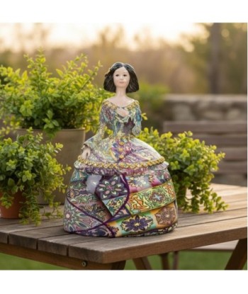 Figura Decorativa Menina Estilo Pop Art - Escultura Moderna de Resina para Hogar y Oficina - Diseño Multicolor