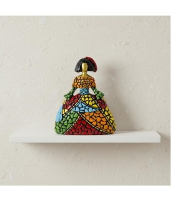 Figura Decorativa Menina Pop Art Resina - Arte Moderno para Decoración del Hogar, Oficina, Regalo Original