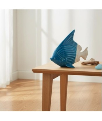 Figura Decorativa de Pez en Resina, Diseño Marinero, Ideal para Decoración del Hogar, Regalo Original, Estilo