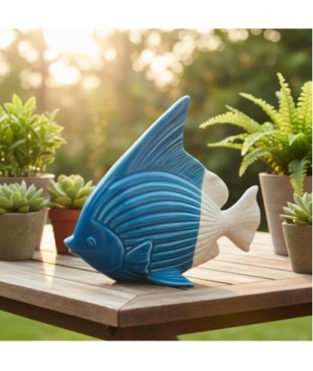 Figura Decorativa de Pez en Resina, Diseño Marinero, Ideal para Decoración del Hogar, Regalo Original, Estilo