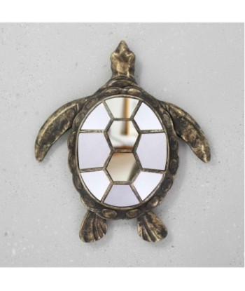 Adorno de Pared Tortuga con Espejo Decorativo Moderno para Hogar y Oficina, Diseño Elegante y Único