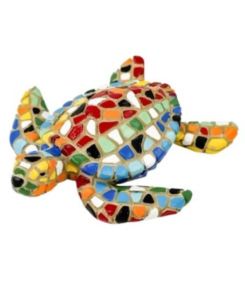 Figura de Tortuga Decorativa Multicolor de Resina - Arte Moderno Pop Art, Ideal para Decoración de Interiores