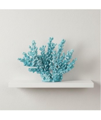 Decoración Marinera Coral Azul para Hogar, Figura de Resina, Adorno Náutico, Estilo Costero, Arte Marino, Decoración