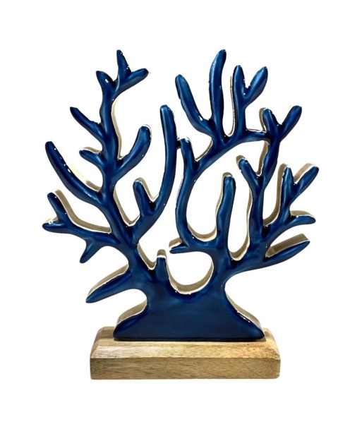 Figura Decorativa de Coral para Decoración Marinera, Adorno Náutico, Ideal para Hogar, Oficina, Regalo Original