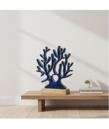 Figura Decorativa de Coral para Decoración Marinera, Adorno Náutico, Ideal para Hogar, Oficina, Regalo Original