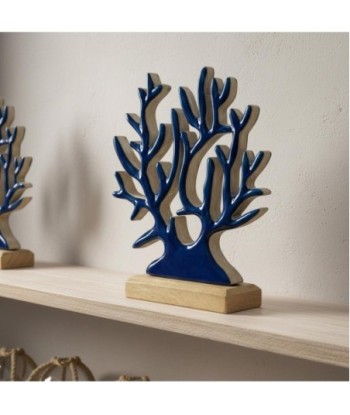 Figura Decorativa de Coral para Decoración Marinera, Adorno Náutico, Ideal para Hogar, Oficina, Regalo Original